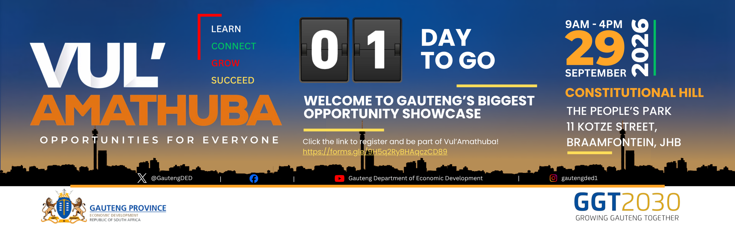 website - 1 days to go